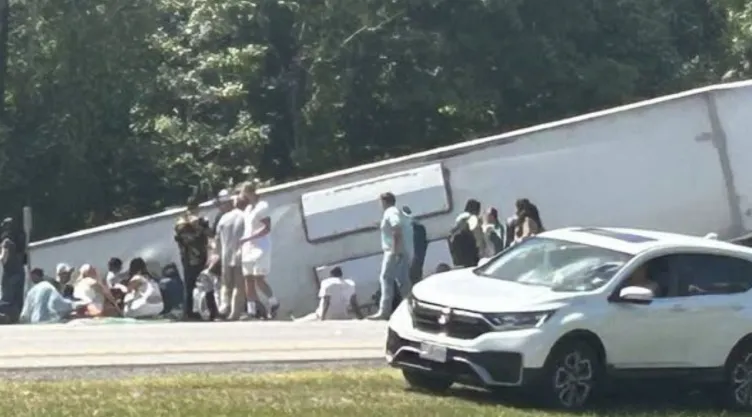 Accidente de autobús en Pembroke, Nueva York.