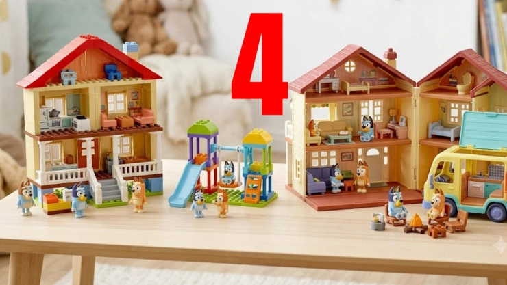 4 sets de construcción de Bluey y Bingo para desarrollar la creatividad en casa