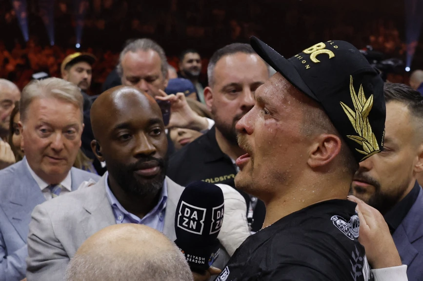 Oleksandr Usyk Tyson Fury pelea Box Azteca