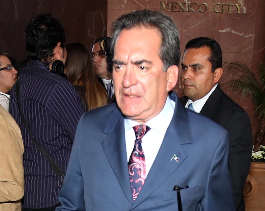 El gobernador de Aguascalientes, Carlos Lozano de la Torre