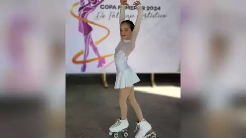 Regina, patinaje artístico Morelos