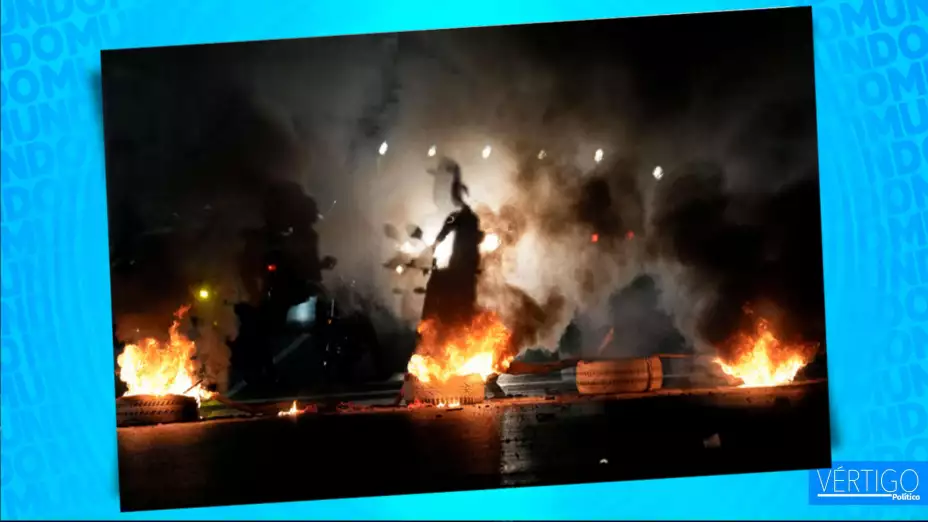 Protestas contra Maduro en Venezuela.