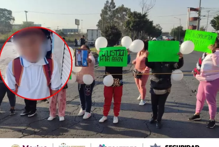 Aarón murió al ser embestido por un automóvil en Ecatepec.