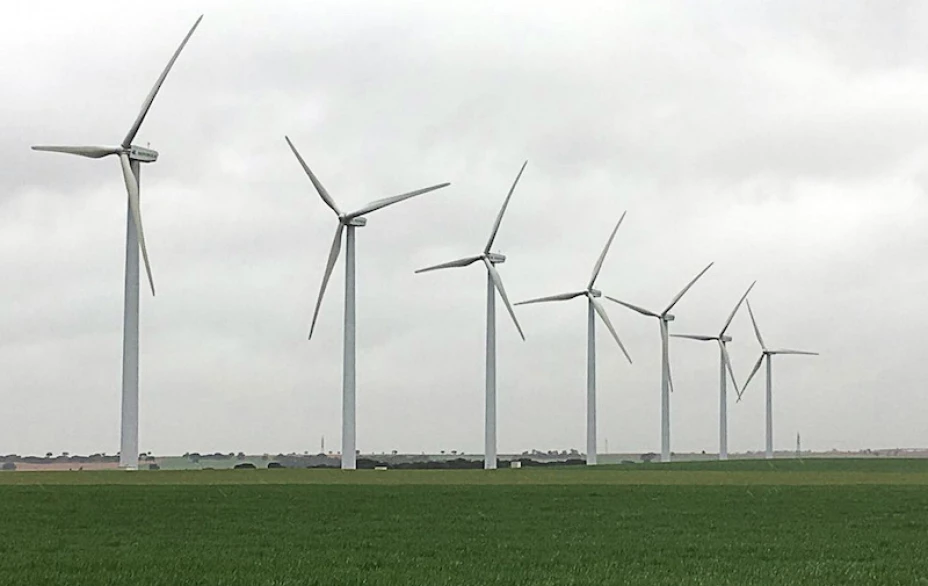 Energía eólica inversión