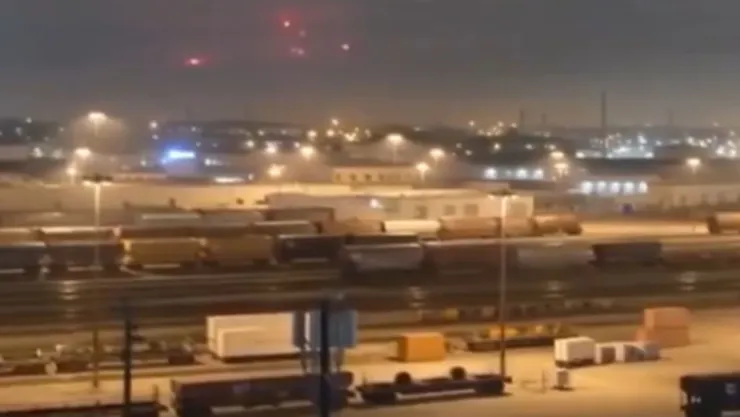 Luces rojas en el cielo de San Luis Potosí sorprenden este 18 de agosto