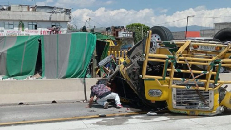 accidente méxico puebla valle de chalco