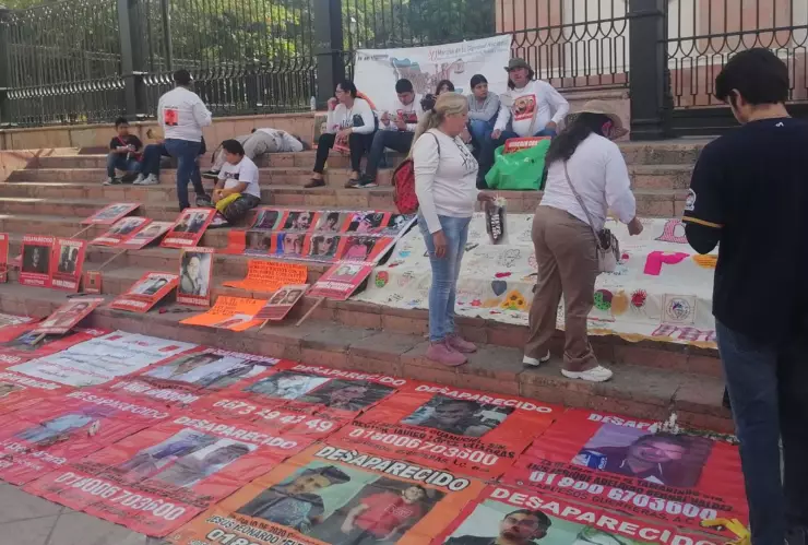 Colectivos de búsqueda se reúnen por hijos desparecidos en Día de las Madres