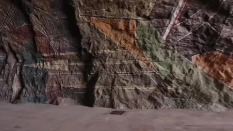 El Principio, mural en la Presa Huites