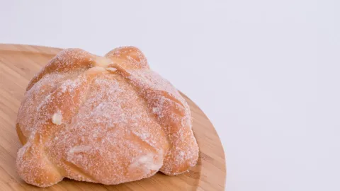 En pocos minutos, puede tener un pan de muerto perfecto