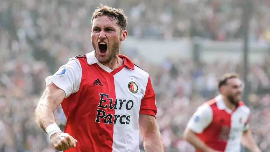 Gol de Santiago Giménez con el Feyenoord