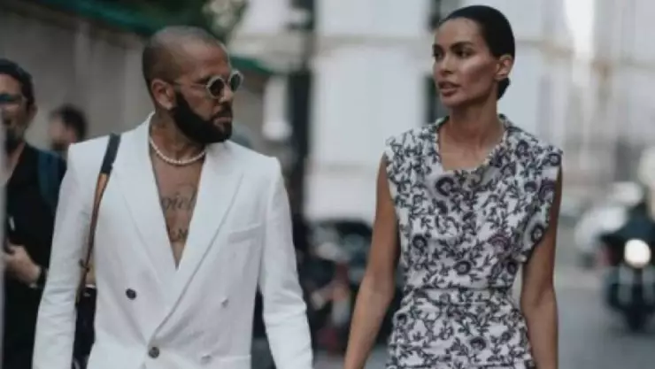 Dani Alves hizo una petición a Joana Sanz luego de salir de la cárcel