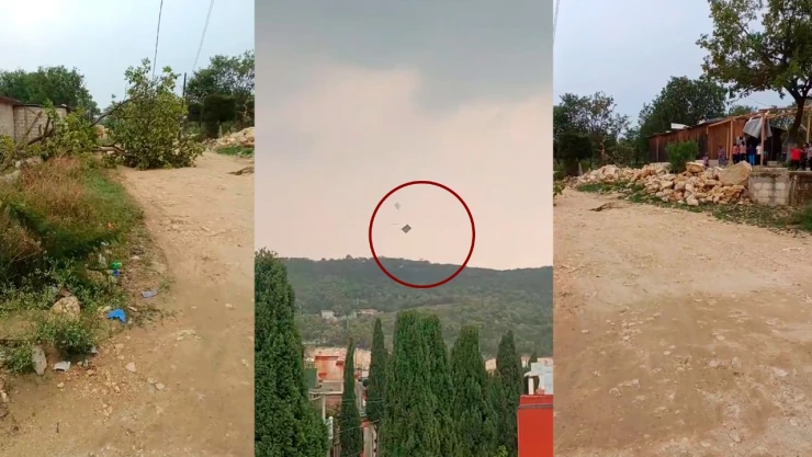 Fuerte tromba derriba árboles y se lleva techos de láminas en Comitán, Chiapas