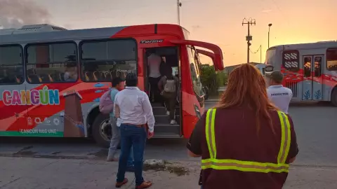 ¡ATENCIÓN! Autoridades municipales inician operativos de supervisión sobre el cobro de transporte público en Cancún