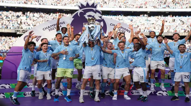 LIGA PREMIER-MAN CITY-CARGOS