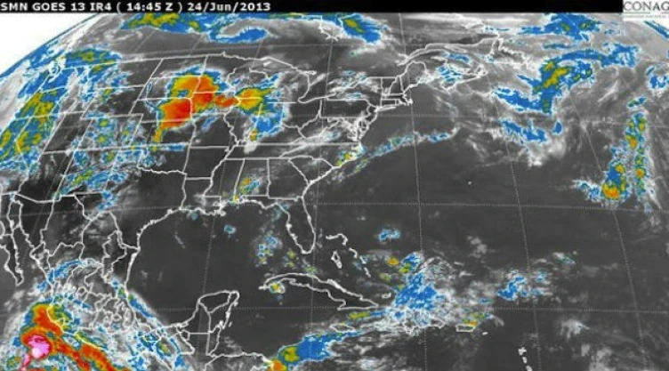 El Servicio Meteorológico Nacional pronosticó que la tormenta ‘Cosme’ se convierta en huracán