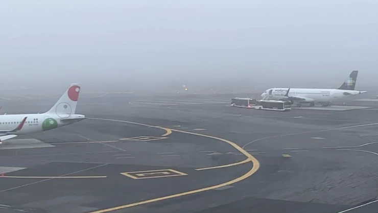 Banco de niebla afecta operaciones en AICM hoy 2 de enero de 2025