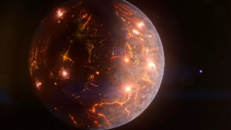 El planeta terrestre que podría estar cubierto de volcanes