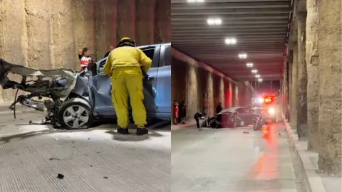 Accidente Aguascalientes ¿Cómo ocurrió el choque que dejó varios lesionados en Quezada Limón el martes 18 de febrero