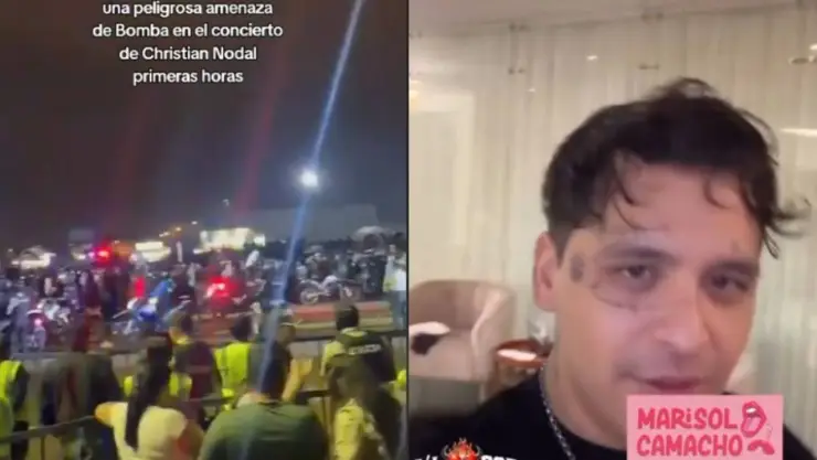 Amenaza de bomba en concierto