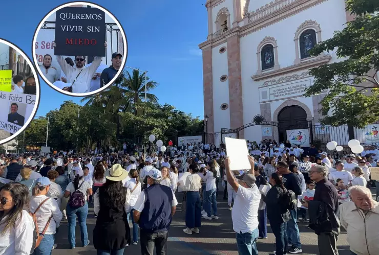 Segunda marcha por la paz en Culiacán