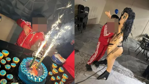 ¡Arden redes! Niño tiene fiesta infantil con temática de Karely Ruiz