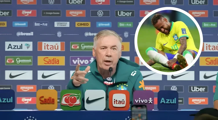 Carlo Ancelotti confirma que Neymar irá a la Copa Mundial de la FIFA 2026™