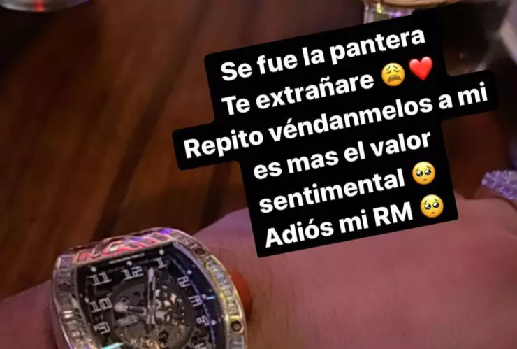 El líder de Grupo Firme sufrió un robo de alhajas, accesorios de alto valor y costosos relojes suizos durante su estancia en San Antonio, Texas