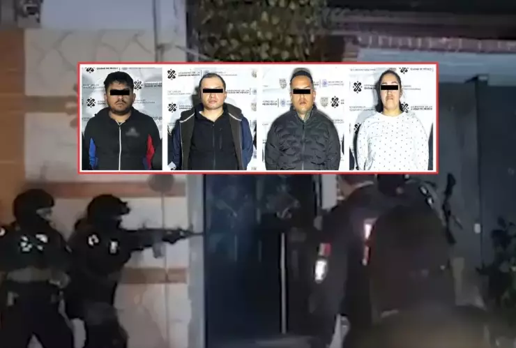 Mega operativo en CDMX da con mil dosis de droga y caen 4 criminales