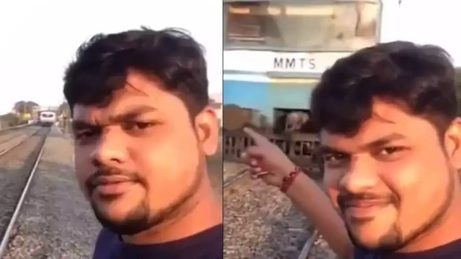 Hombre es arrollado por un tren