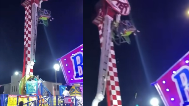 Falla juego mecánico San Felipe