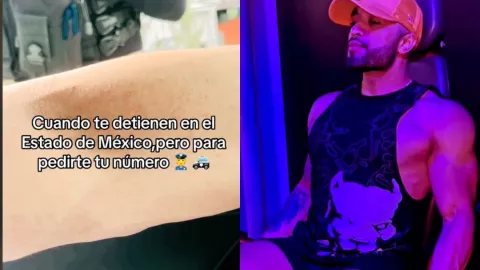 ¿Por guapo? Mujer policía detiene a un hombre para pedirle su número