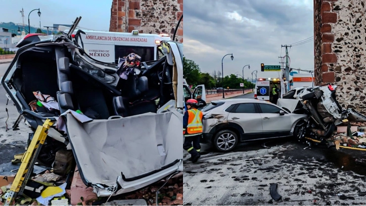 Trágico-accidente-Querétaro-conductora-ebria-choca-contra-dos-autos-y-deja-una-mujer-muerta