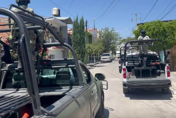 Ataque armado en colonia El Potrero, Leon, Guanajuato, hoy 4 abril 2024.