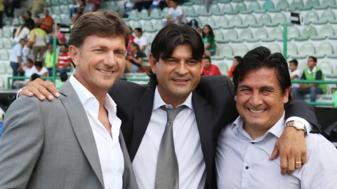 Hernan Cristante, Jose Saturdino Cardozo y Jose Rangel