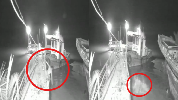 Hombre arrastrado por cocodrilo