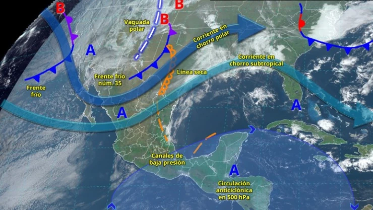 Seguirá frente frío 35 en Baja California: así será el clima en Tijuana y todos los municipios