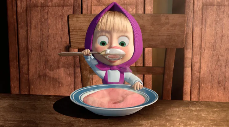 Masha y el Oso - La Avena de Masha