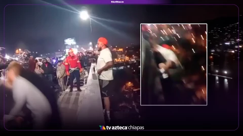 Hombre se lanza del puente Belice en Guatemala y es trasladado al hospital