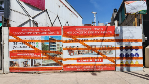 El Metro informó que la filtración fue provocada por una obra inmobiliaria.