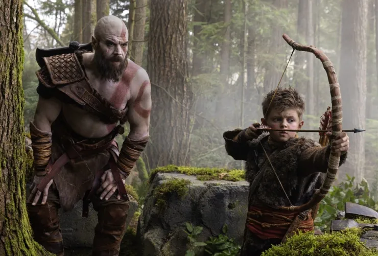 Live-action de God of War primer vistazo a Kratos y Atreus