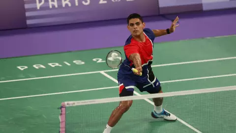 Luis Garrido en Bádminton Juegos Olímpicos París 2024