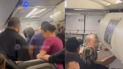 Avión secuestrado de Volaris video