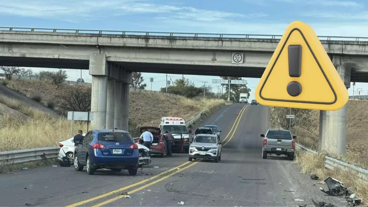 Accidente en Aguascalientes ¿Está cerrada la Carretera a Villa Hidalgo por el choque hoy 1 de febrero