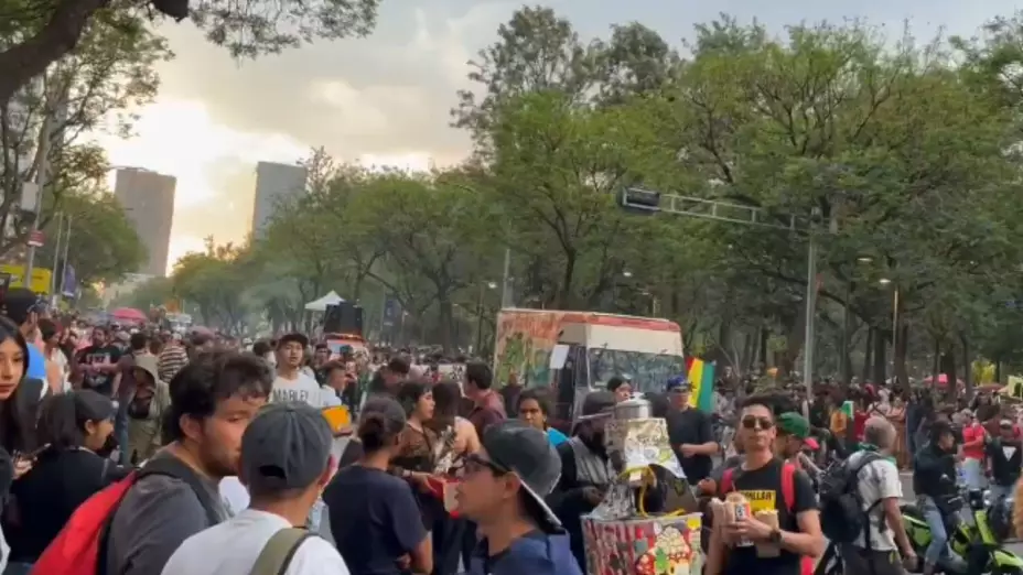 Así se vivió el Día Mundial de la Liberación de la Marihuana en la CDMX