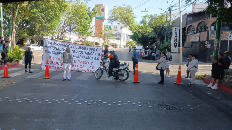 Manifestación en Cuernavaca.