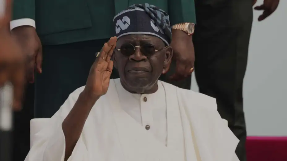 El presidente de Nigeria, Bola Ahmed Tinubu.