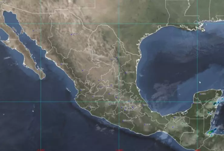 mapa mexico clima 19 marzo