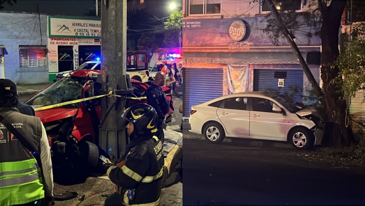 Fatal accidente en Circuito Interior y otro choque en Villa de Cortés