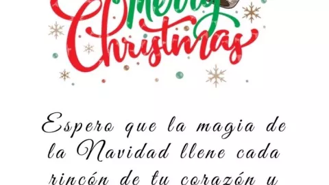 Tarjeta Feliz Navidad