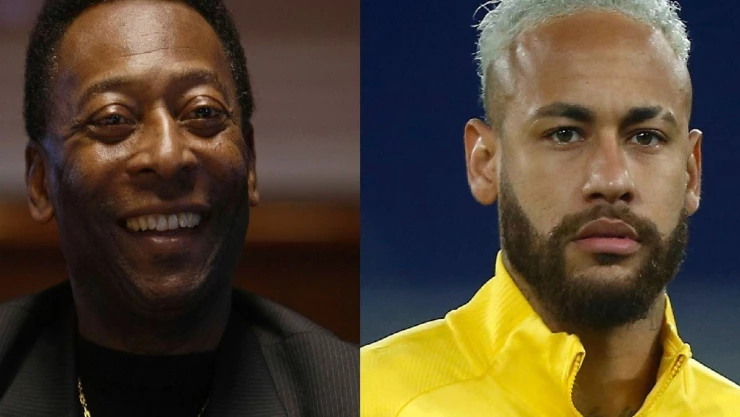 Pelé y Neymar